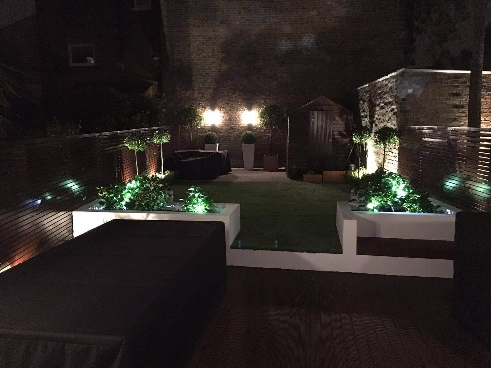 Garden Lighting Installation Surbiton KT6/KT5